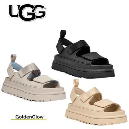 【 UGG / アグ  】新作 GoldenGlow ゴールデングロウ　サンダル　厚底 靴  定番　新品
